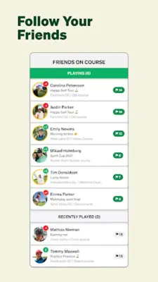 Golf GameBook android App screenshot 0